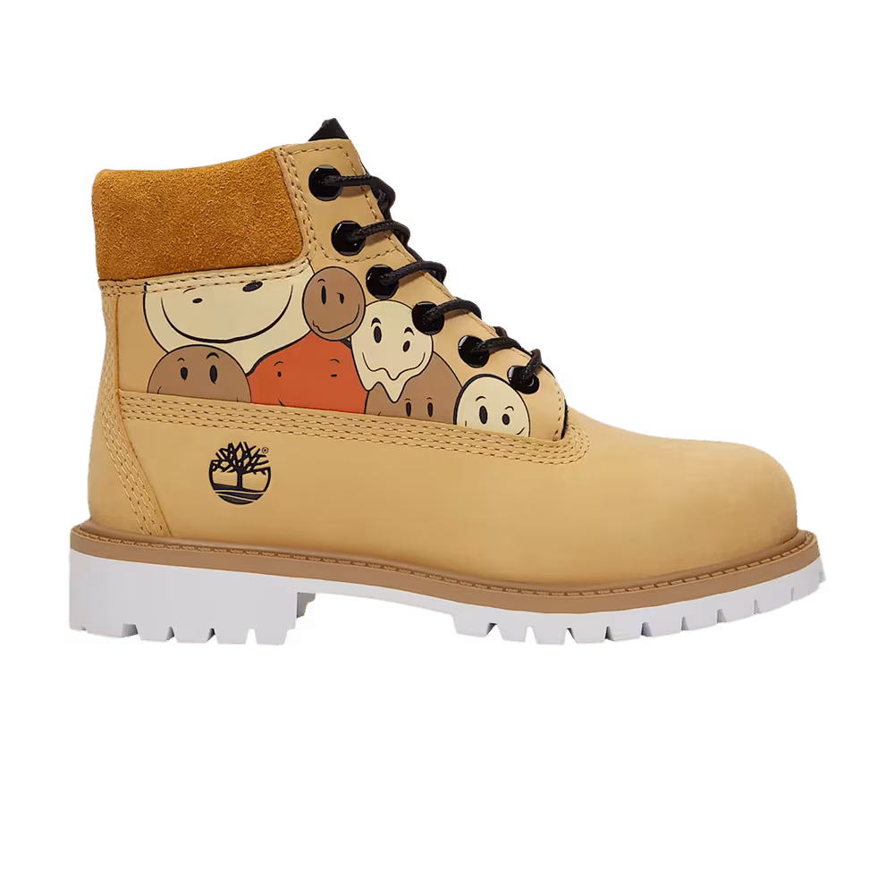 Timberland 6 Inch Premium Junior Shades of Happiness - Wheat
