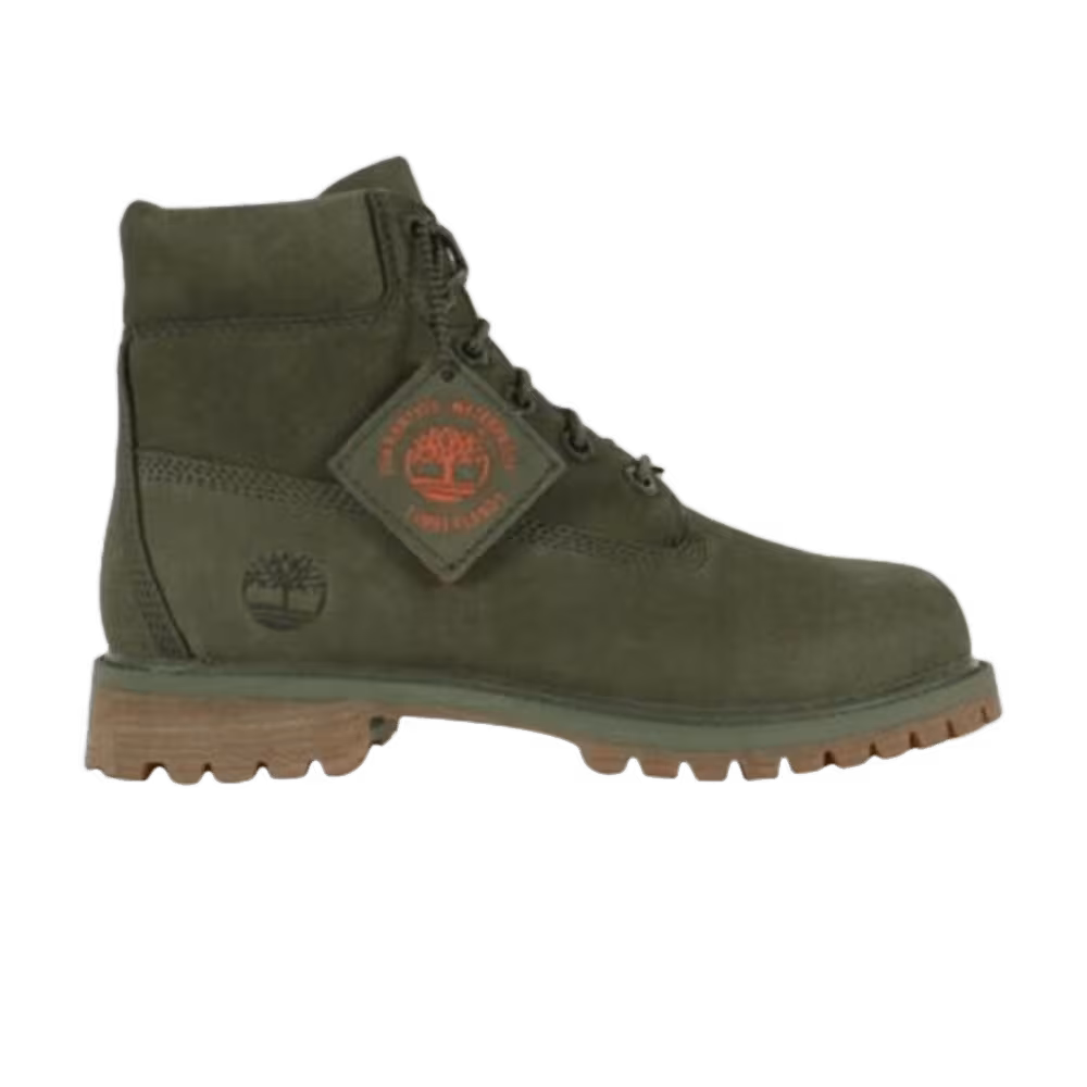 Timberland 6 Inch Premium Waterproof Boot Junior Dark Green