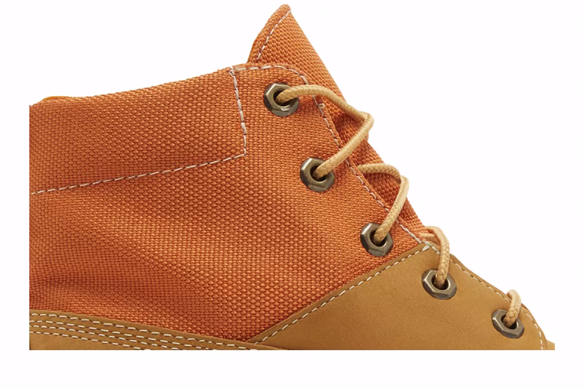 Timberland 6 Inch Premium Boot Junior Wheat, view 3
