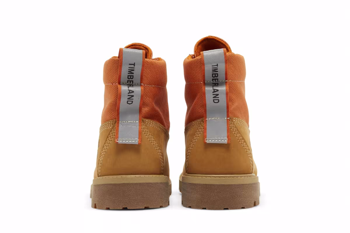 Timberland 6 Inch Premium Boot Junior Wheat, view 7