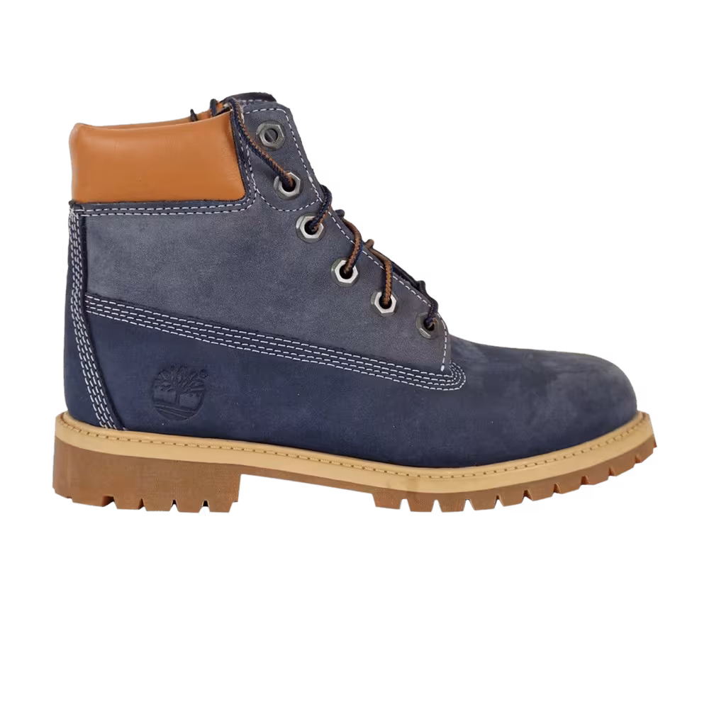 Timberland 6 Inch Premium Boot Junior Blue Gum