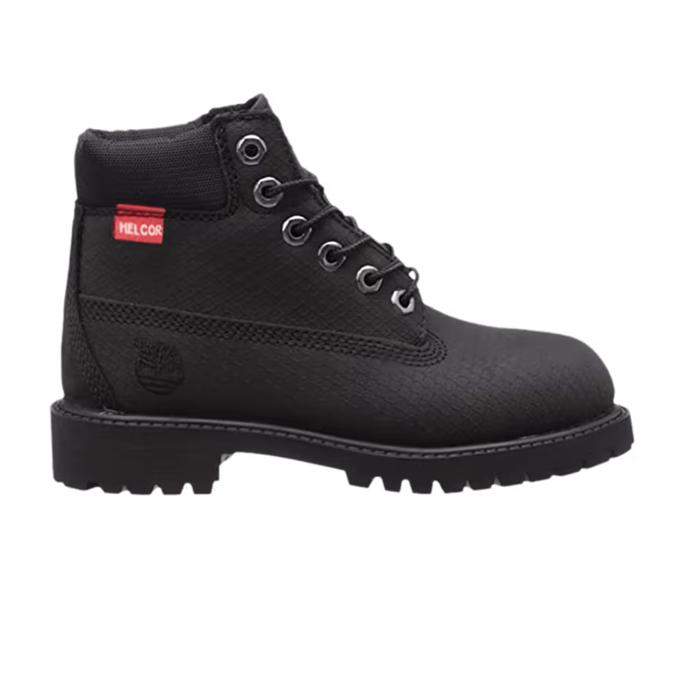 Timberland 6 Inch Premium Helcor Waterproof Boot Junior Black