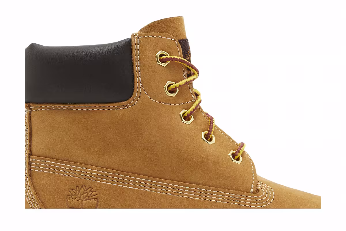 Timberland 6 Inch Classic Boot Junior Wheat, view 3