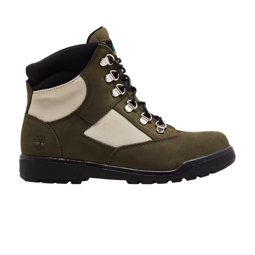 Timberland 6 Inch Field Boot Junior Dark Green