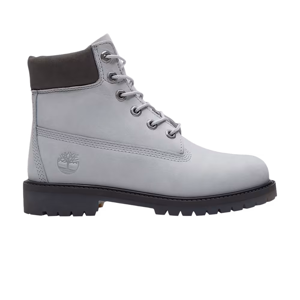 Timberland 6 IInch Junior Waterproof Boot Glacier Grey