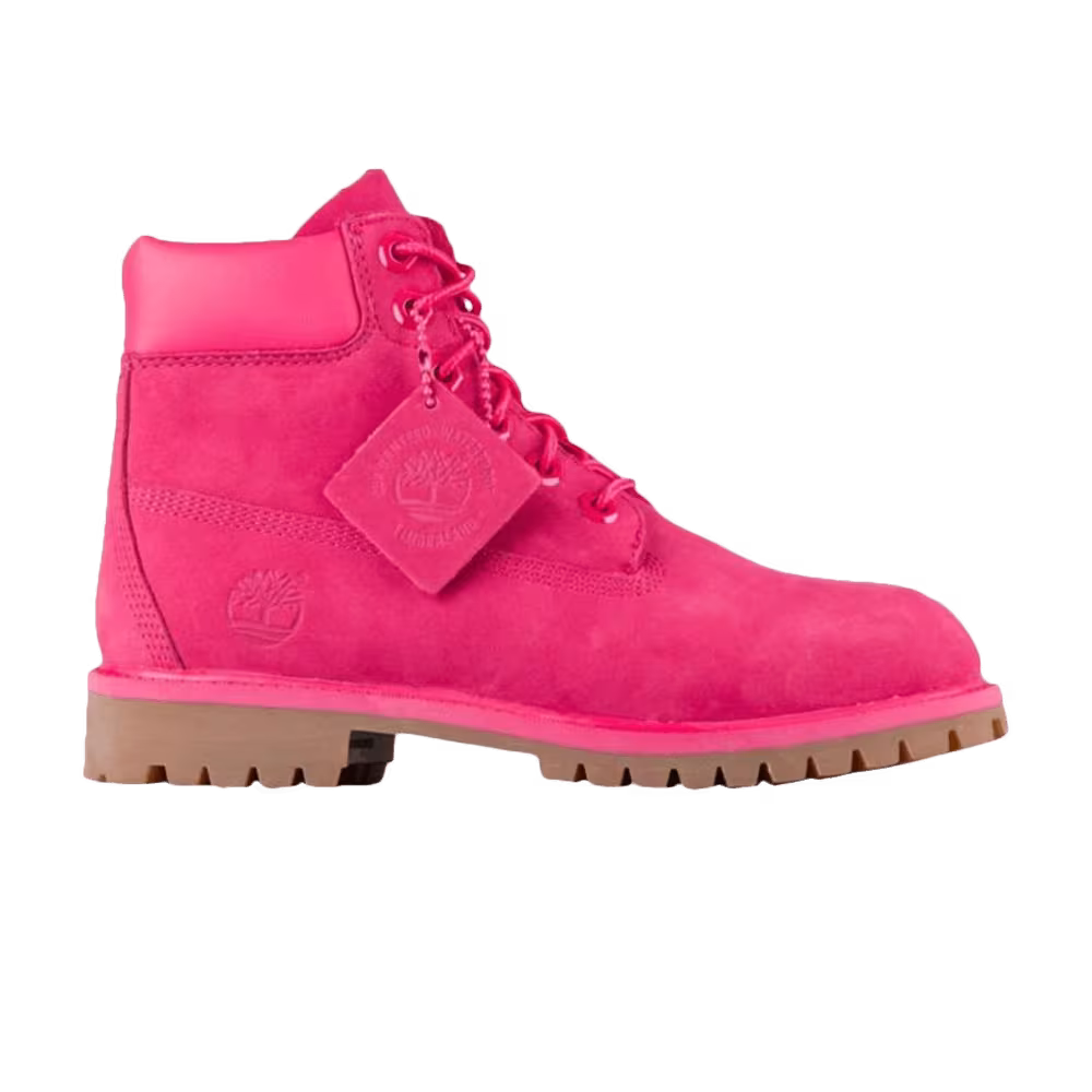 Timberland 6 Inch Premium Junior Pink