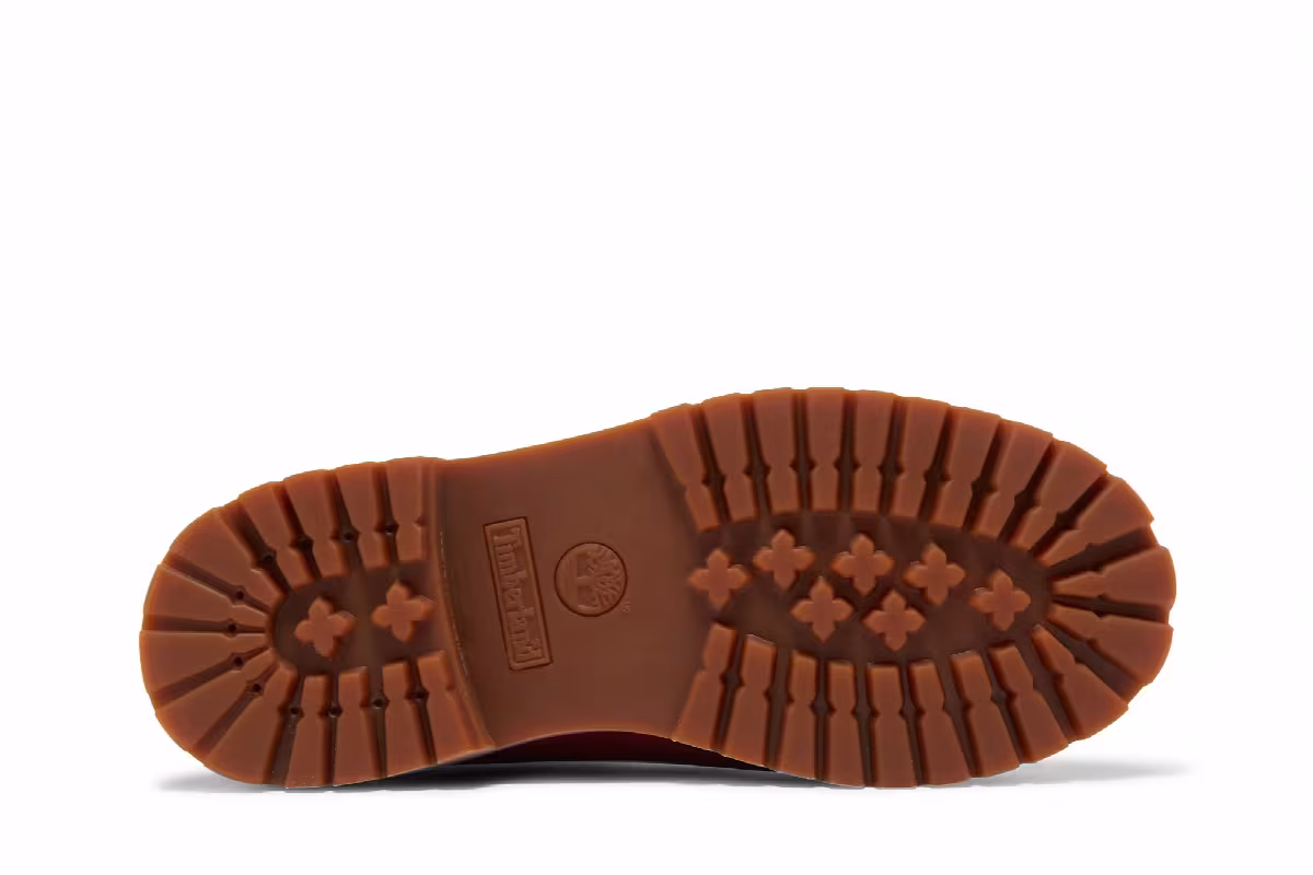 Timberland 6 Inch Premium Junior Burgundy, view 5