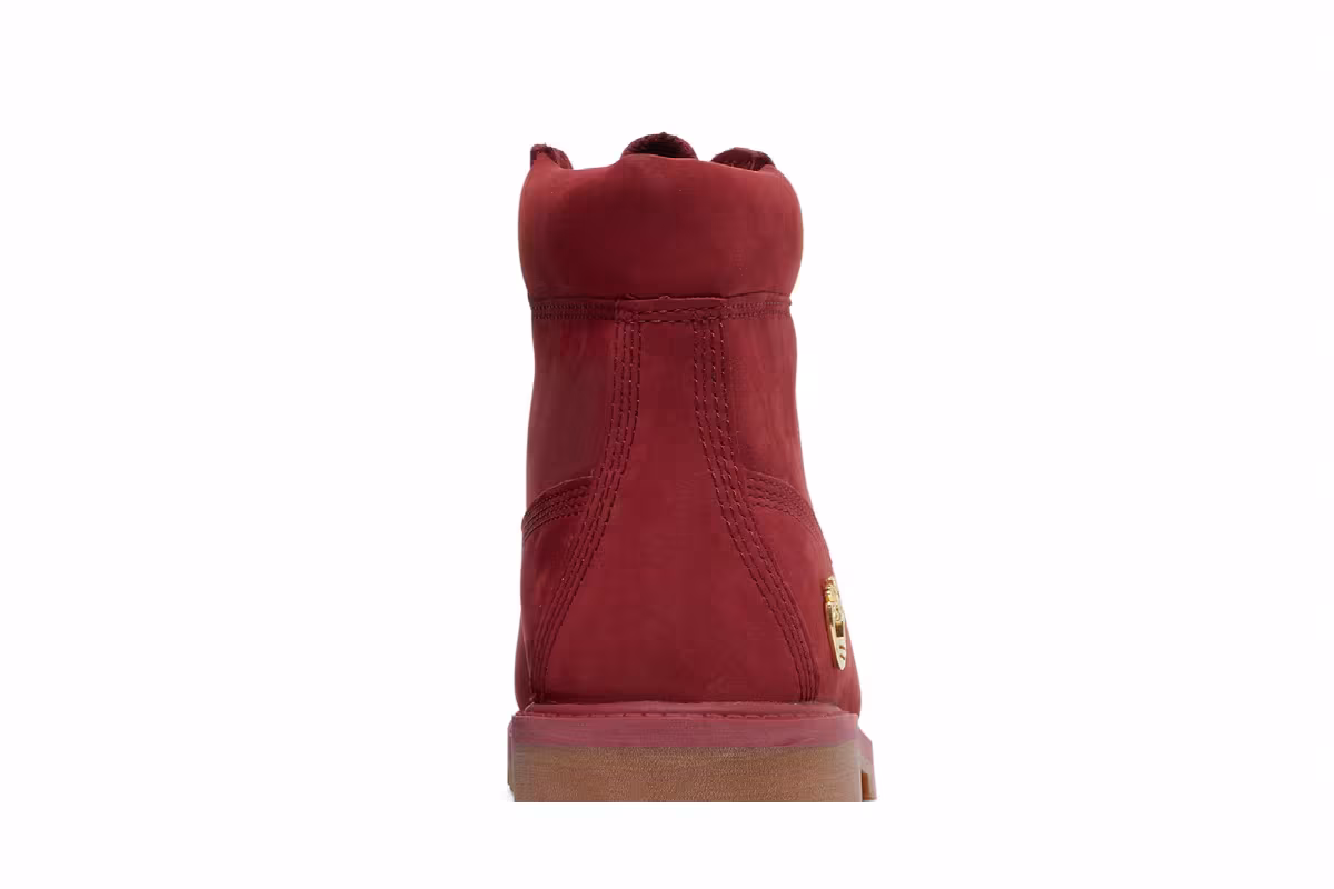Timberland 6 Inch Premium Junior Burgundy, view 8