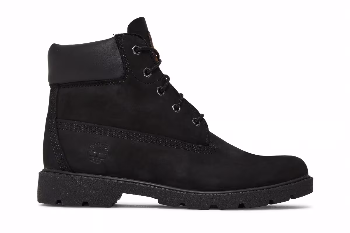 Timberland 6 Inch Junior Black, view 2