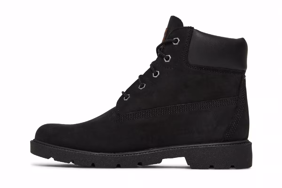 Timberland 6 Inch Junior Black, view 4
