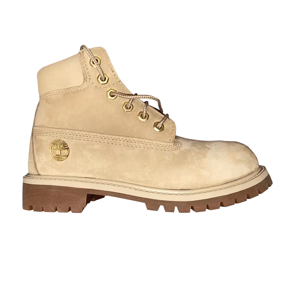 Timberland 6 Inch Premium Youth Light Beige