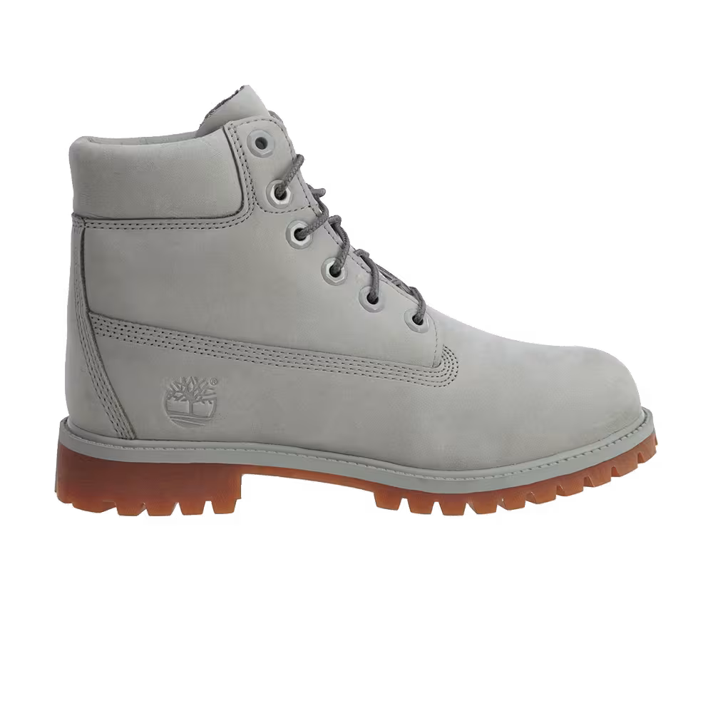 Timberland 6 Inch Premium Junior Grey