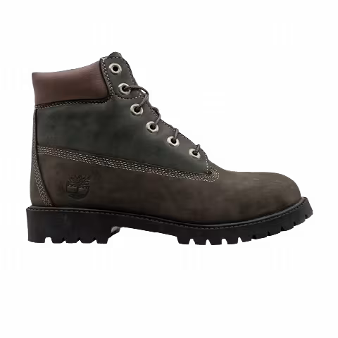 Timberland 6 Inch Premium Boot Youth 'Dark Brown Green'