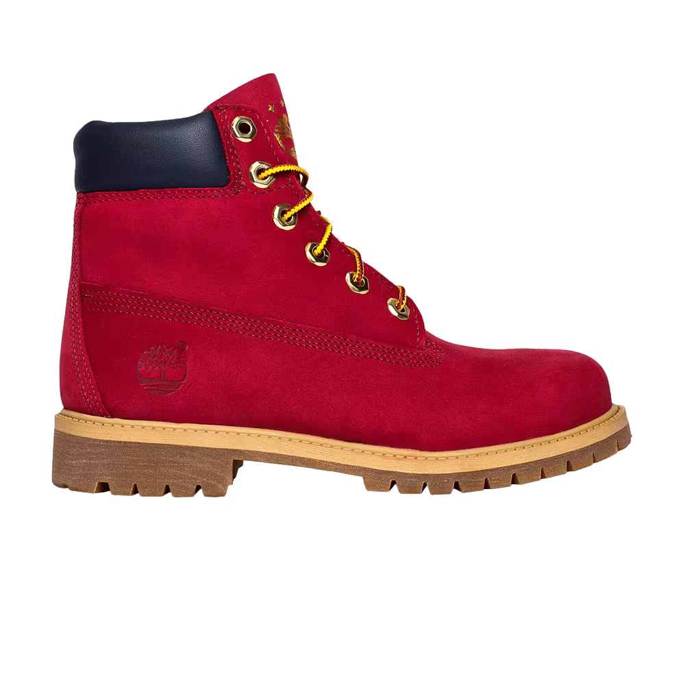 Timberland 6 Inch Premium Junior Red