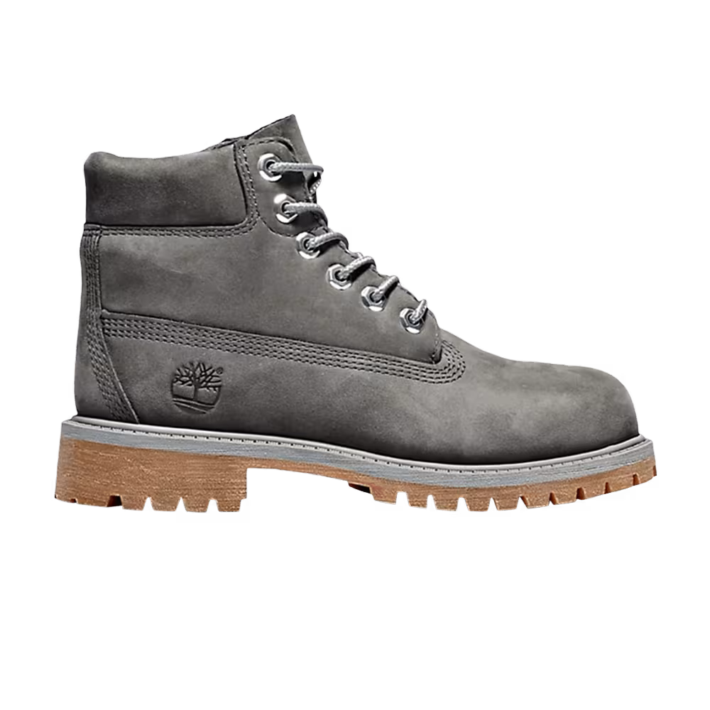 Timberland 6 Inch Premium Junior Dark Grey