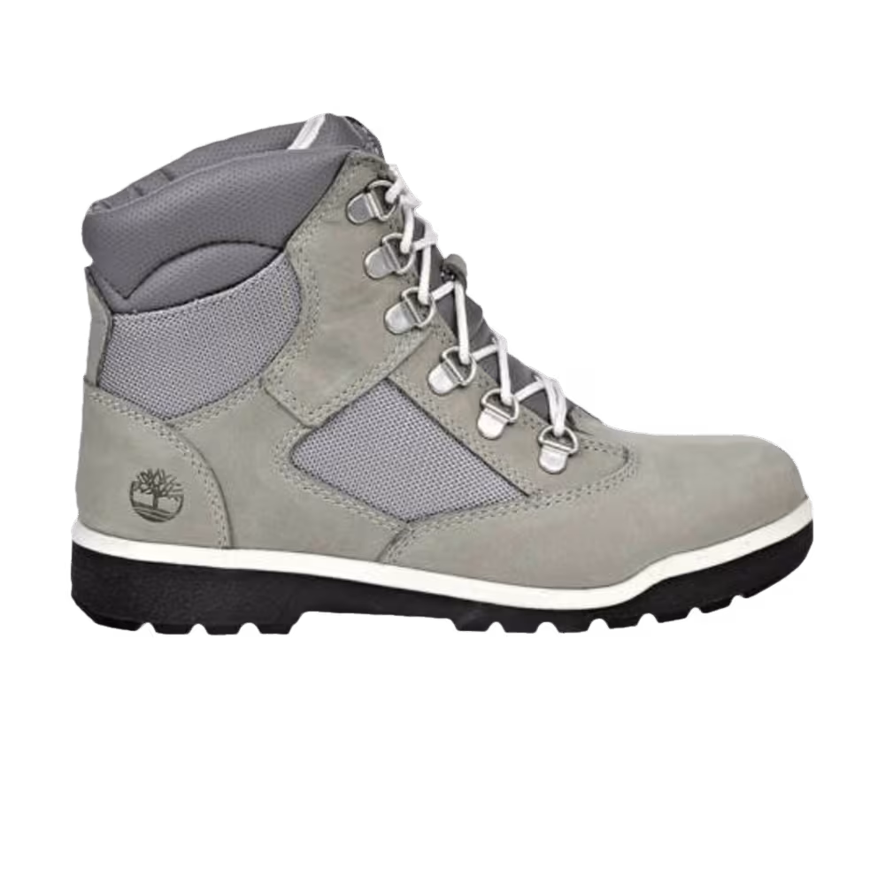 Timberland 6 Inch Field Boot Junior Light Grey