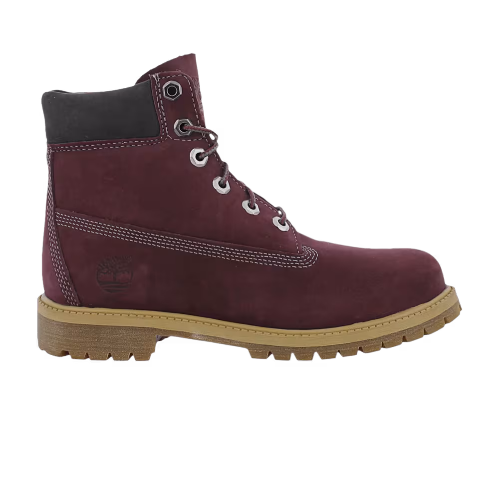 Timberland 6 Inch Premium Relief Junior Bordeaux