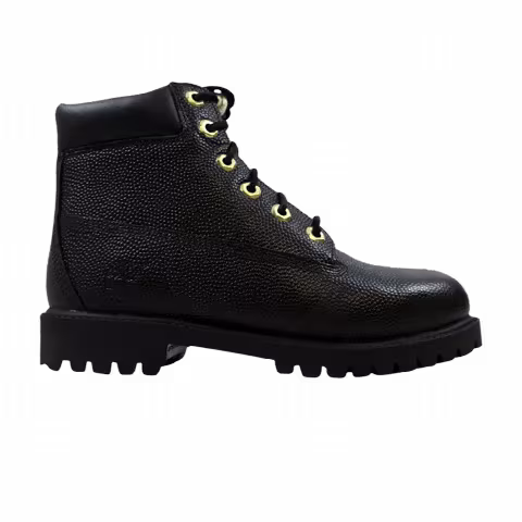 Timberland 6 Inch Premium Football Leather Boot Youth 'Black'