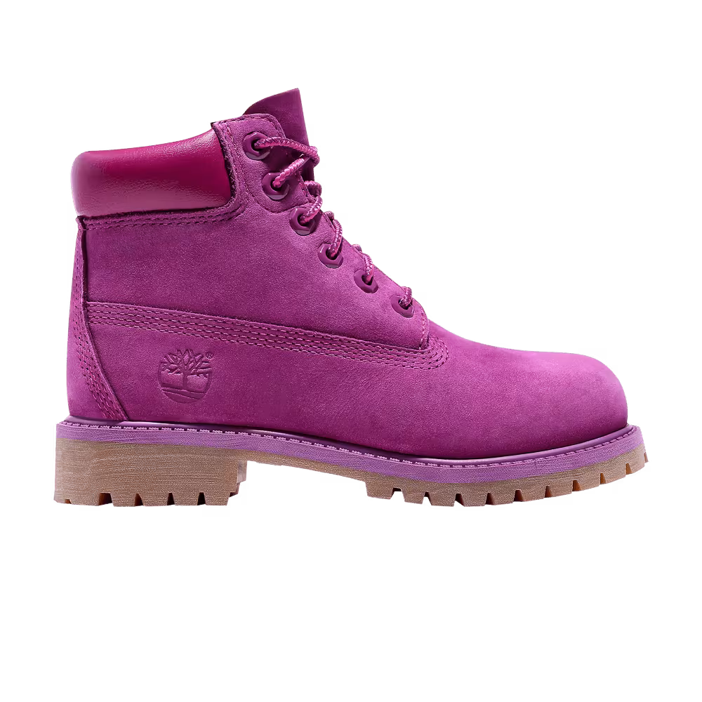Timberland 6 Inch Premium Boot Youth Bright Purple