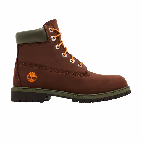 Timberland 6 Inch Premium Boot Junior 'Dark Brown'