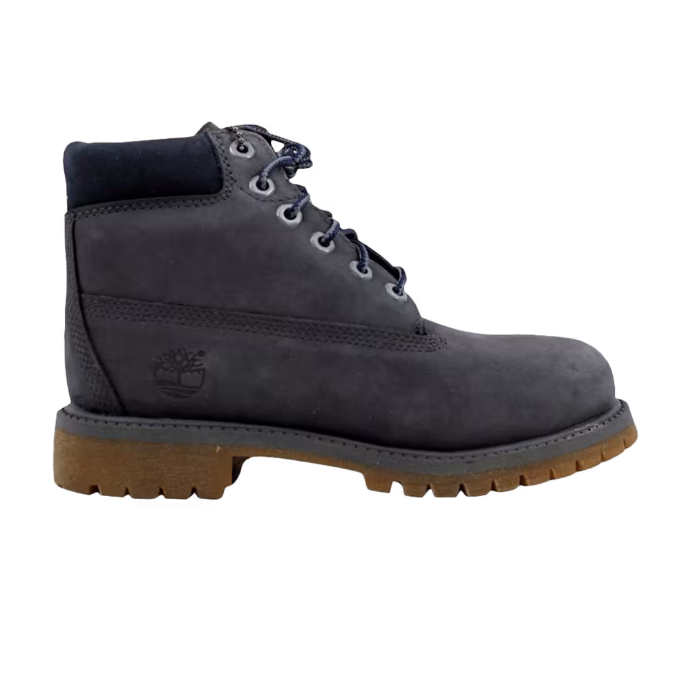 Timberland 6 Inch Premium Junior Dark Grey