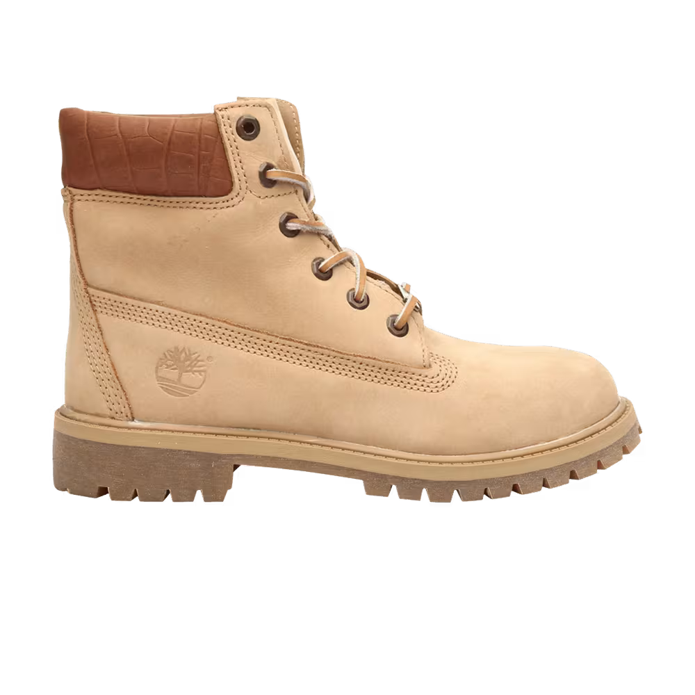 Timberland 6 Inch Premium Youth Coffee Waterbuck