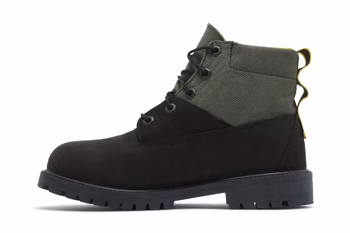 Timberland 6 Inch ReBOTL Junior Black, view 4