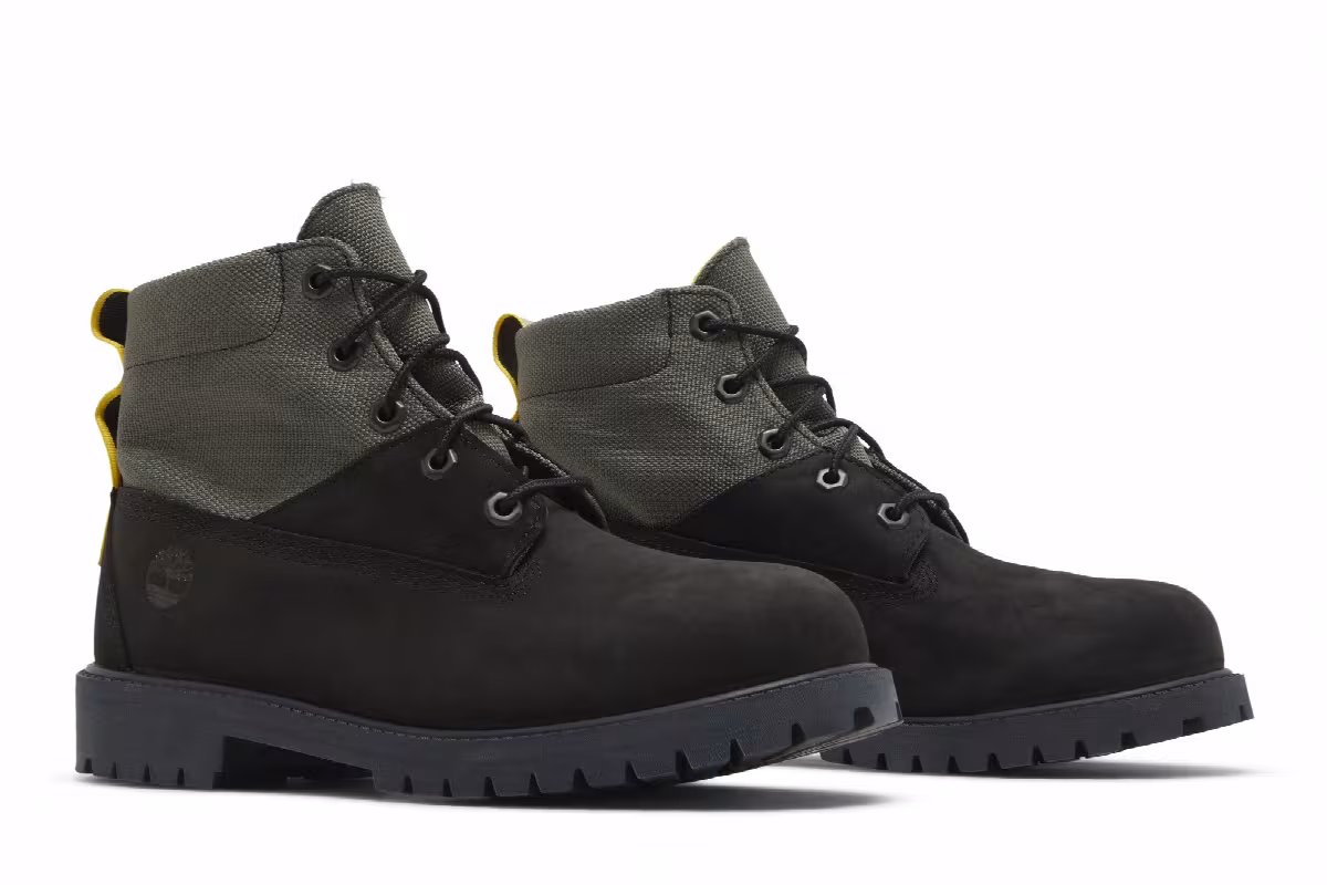 Timberland 6 Inch ReBOTL Junior Black, view 9
