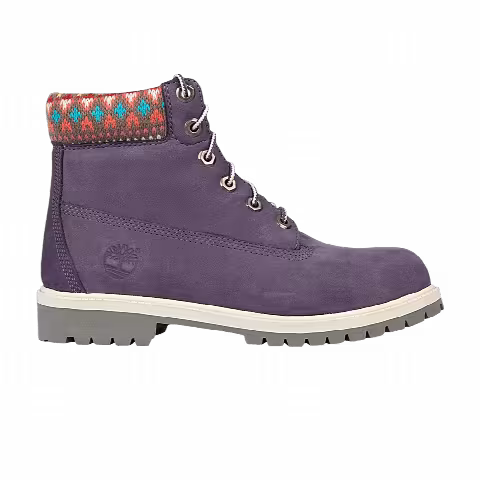 Timberland 6 Inch Premium Boot Youth 'Purple Sweater'