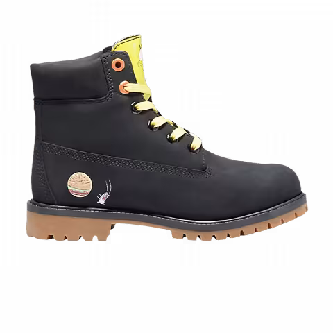 SpongeBob SquarePants x Timberland 6 Inch Junior 'Black' Sample