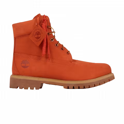 Timberland 6 Inch Premium Waterproof Boot Junior 'Orange Blaze'