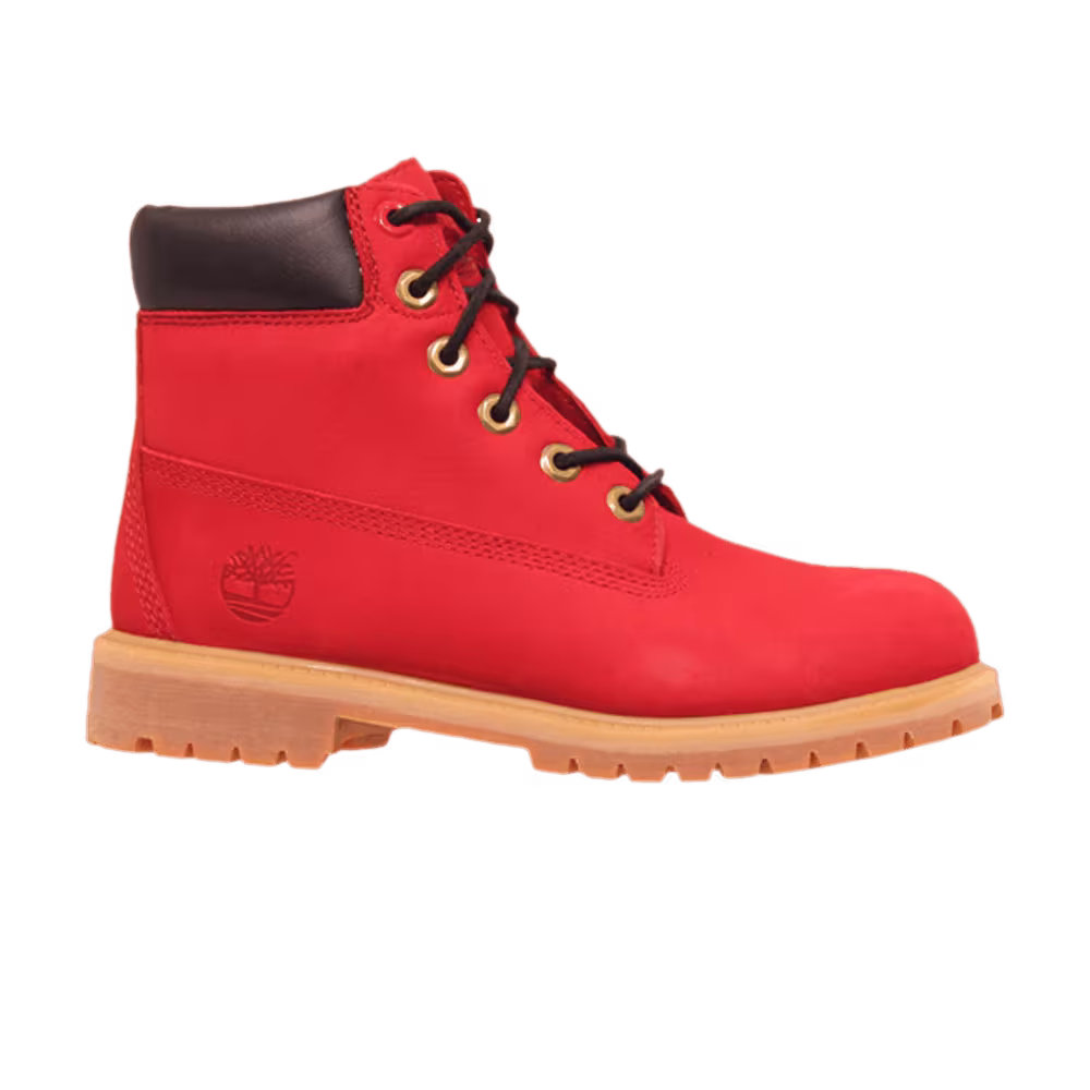 Timberland 6 Inch Premium Jr Red