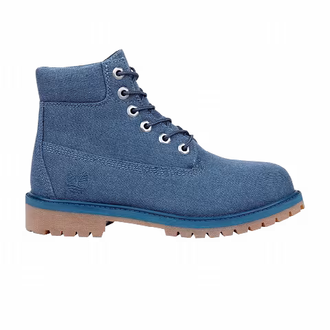 Timberland 6 Inch Premium Junior 'Navy Textile'