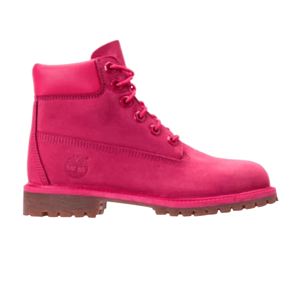 Timberland 6 Inch Premium Junior Bright Pink