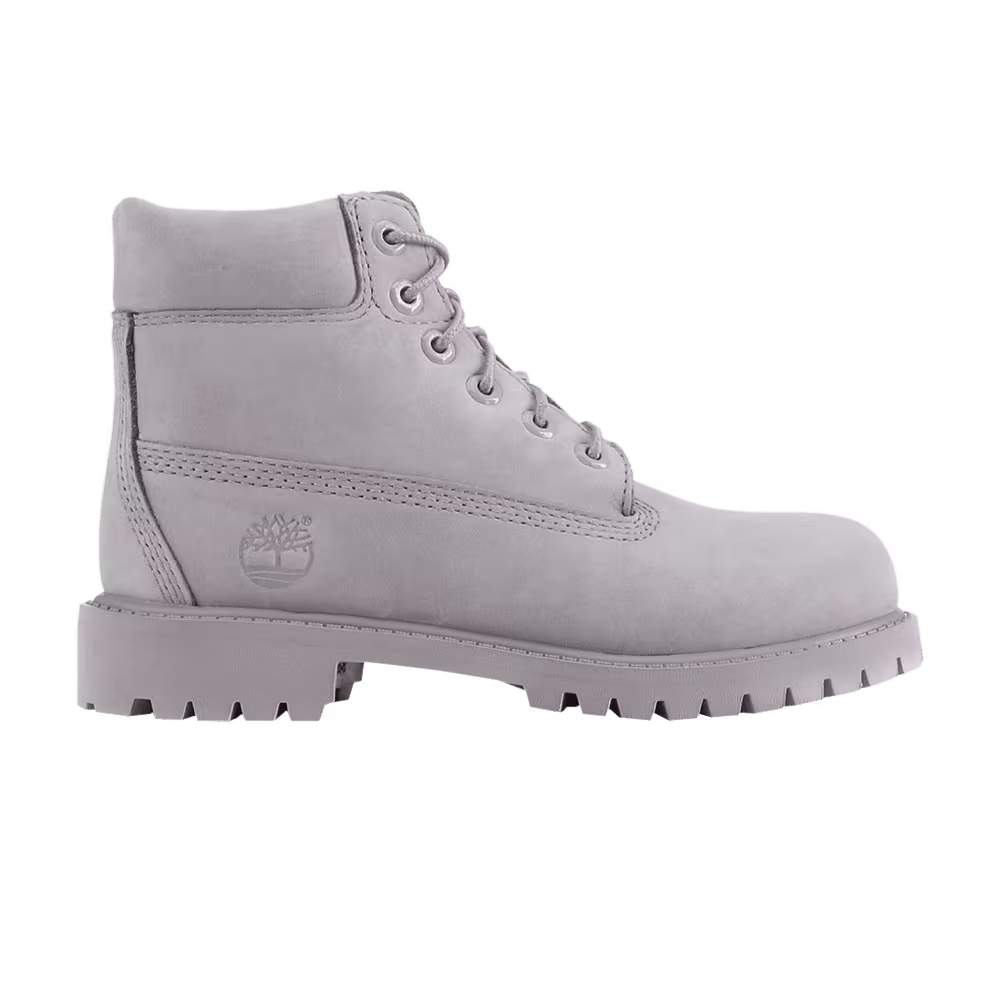 Timberland 6 Inch Premium Youth Grey Mono