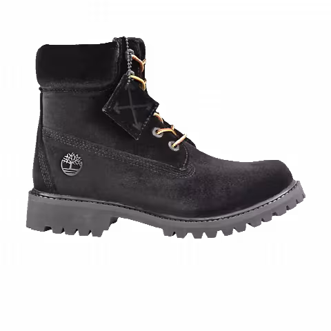Off-White x Timberland Wmns 6 Inch Premium 'Black Velvet'