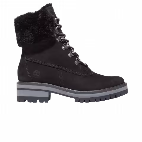 Timberland Wmns Courmayeur Valley 6 Inch Warm Lined Boot 'Black'