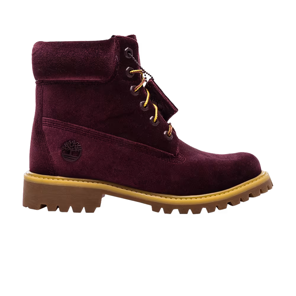 Timberland Off-White x Women's 6 Inch Premium Bordeaux