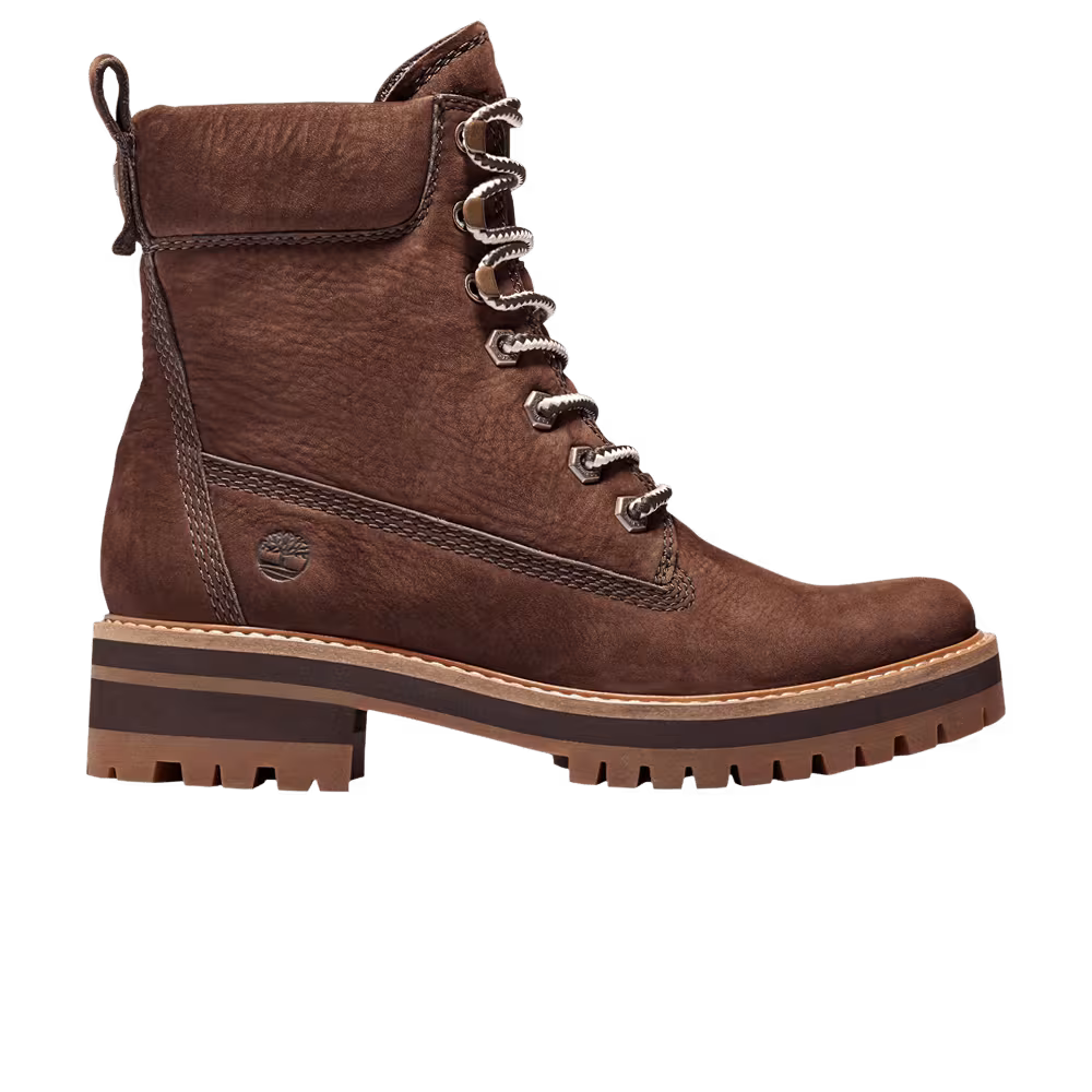 Timberland Women's Courmayeur Valley 6 Inch Dark Brown