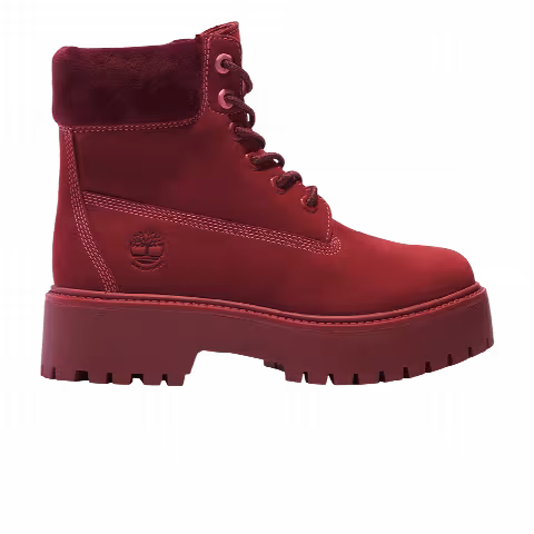 Timberland Wmns Stone Street 6 Inch Premium Waterproof Platform Boot 'Dark Red'