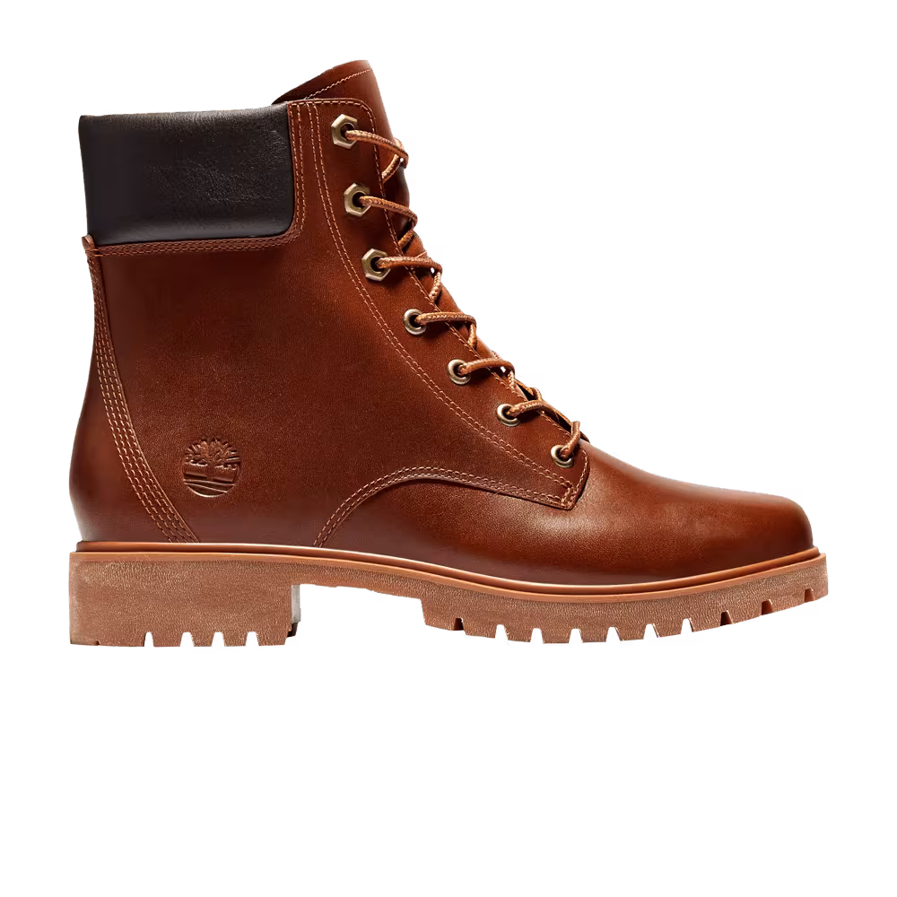 Timberland Women's Jayne 6 Inch Waterproof Boots Brown Full Grain