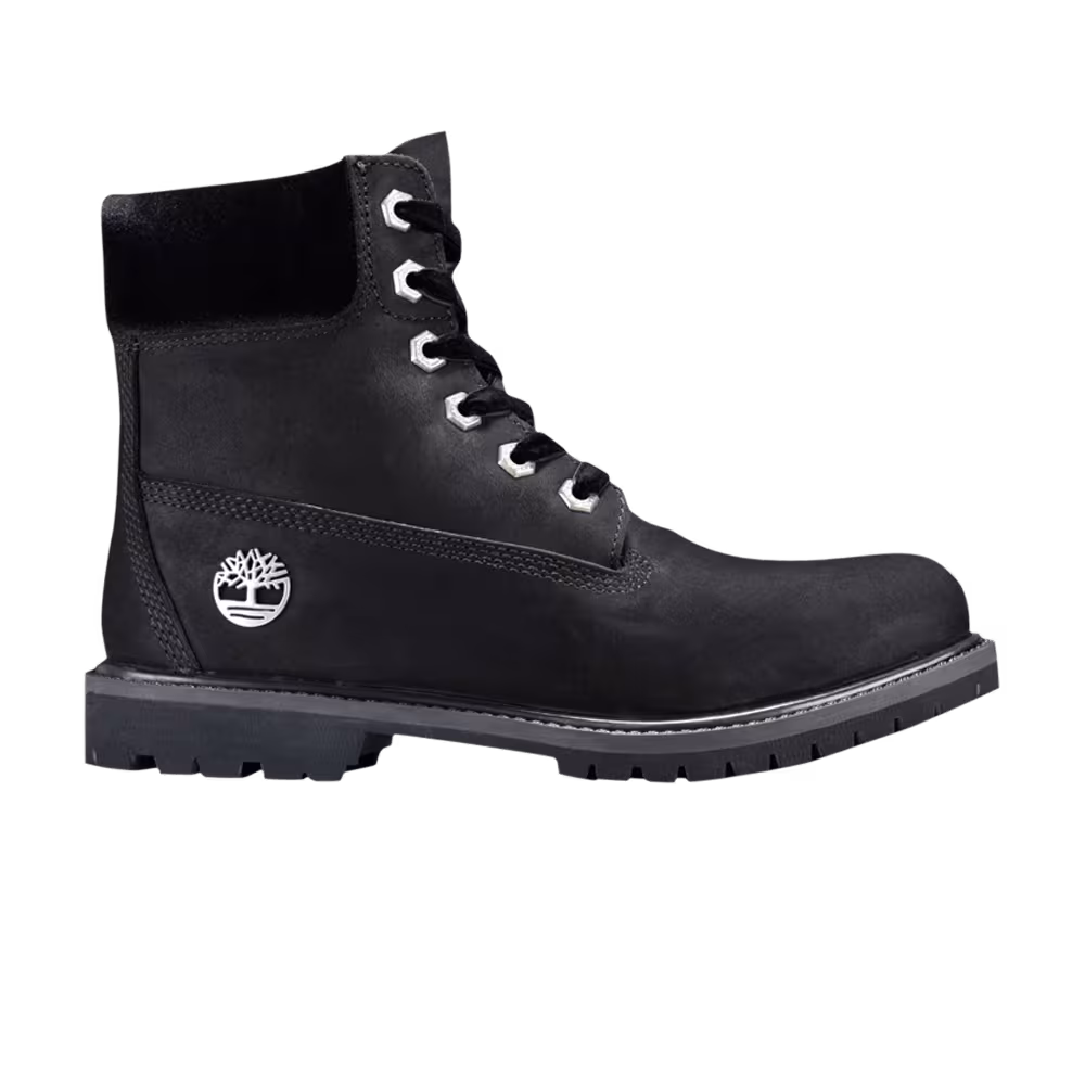 Timberland Women's 6 Inch Premium Black Velvet