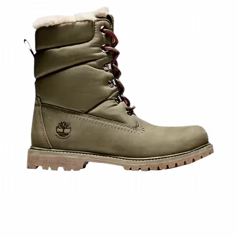 Timberland Wmns 6 Inch Premium Waterproof Warm-Lined Boot 'Olive'
