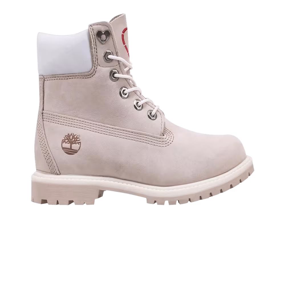 Timberland Women's 6 Inch Boot Love Collection - Light Pink