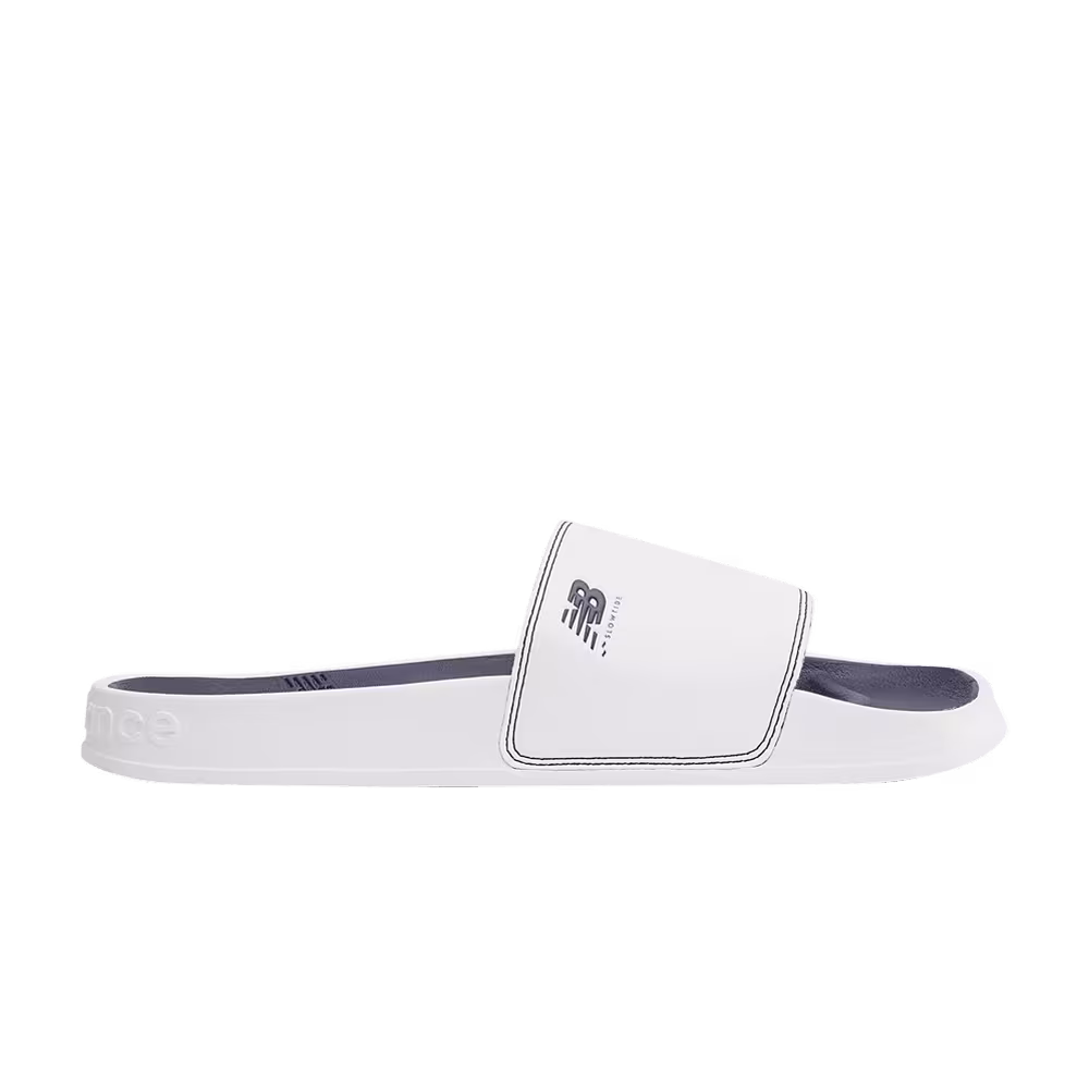 Slow Tides x New Balance All Coast Slide White Navy