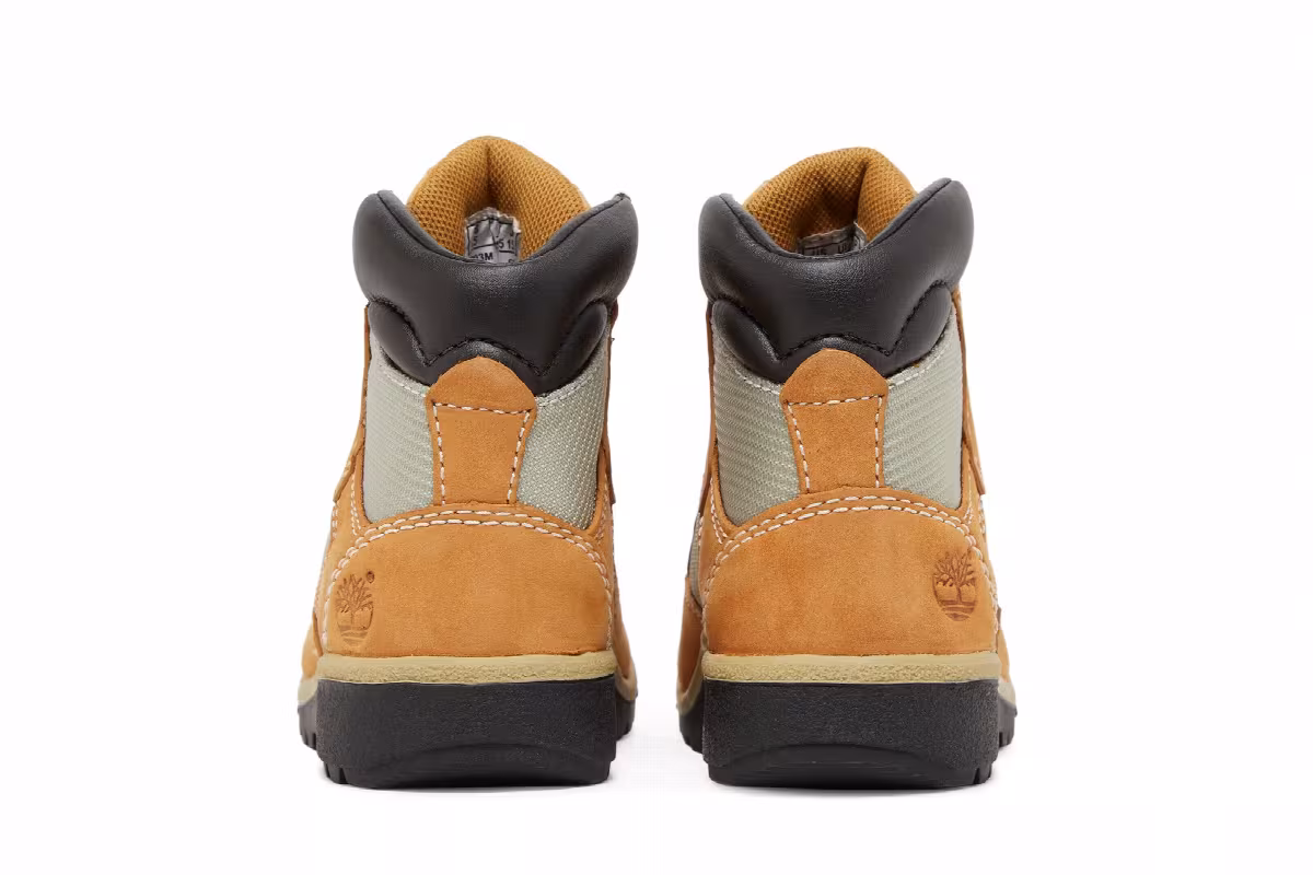 Timberland 6 Inch Field Boot Toddler Wheat, view 7