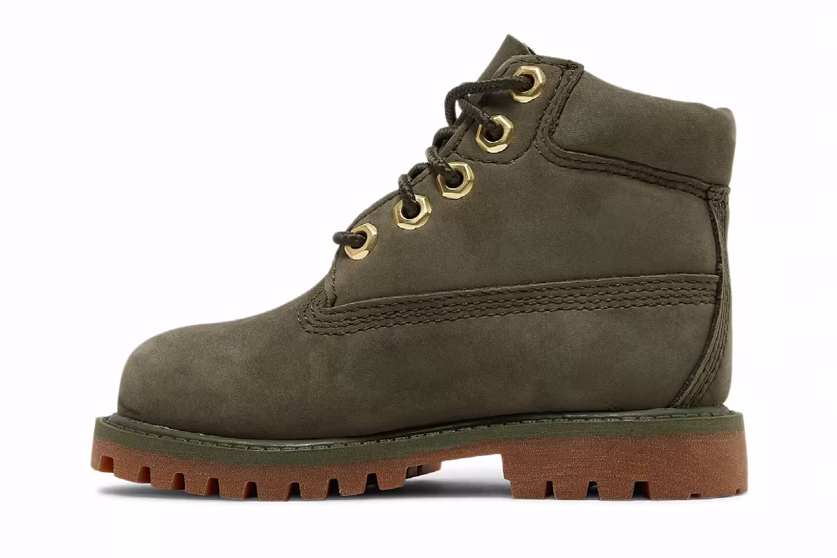 Timberland 6 Inch Premium Toddler Dark Green, view 4