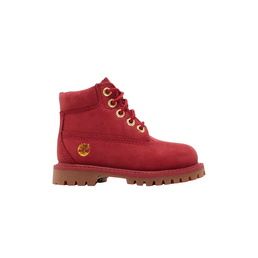 Timberland 6 Inch Premium Boot Toddler Dark Red