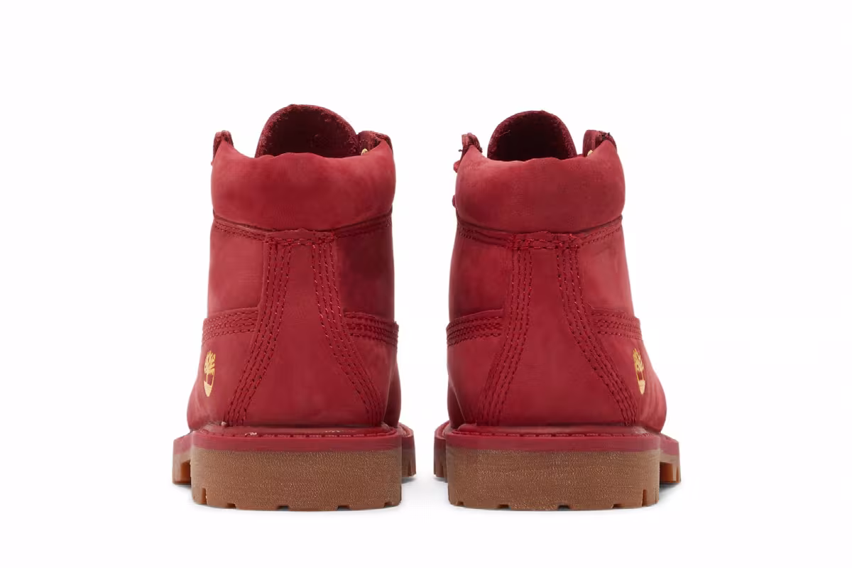 Timberland 6 Inch Premium Boot Toddler Dark Red, view 7