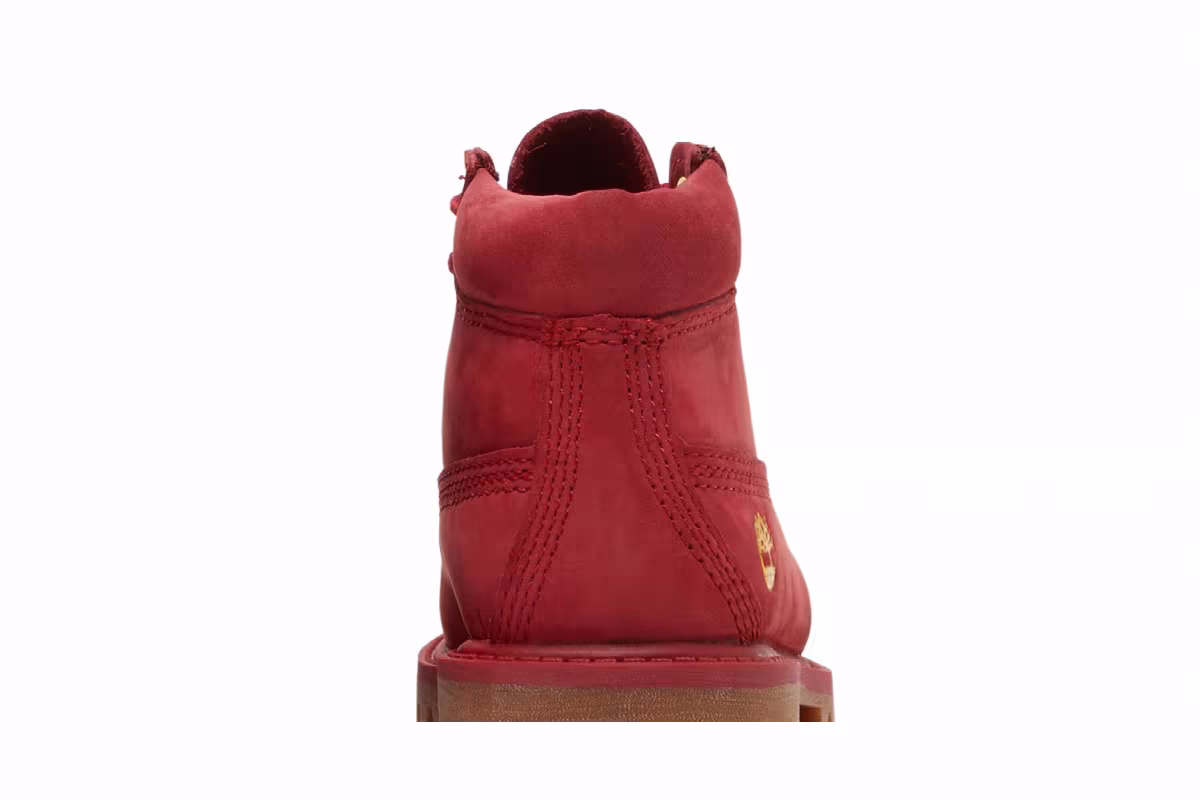 Timberland 6 Inch Premium Boot Toddler Dark Red, view 8